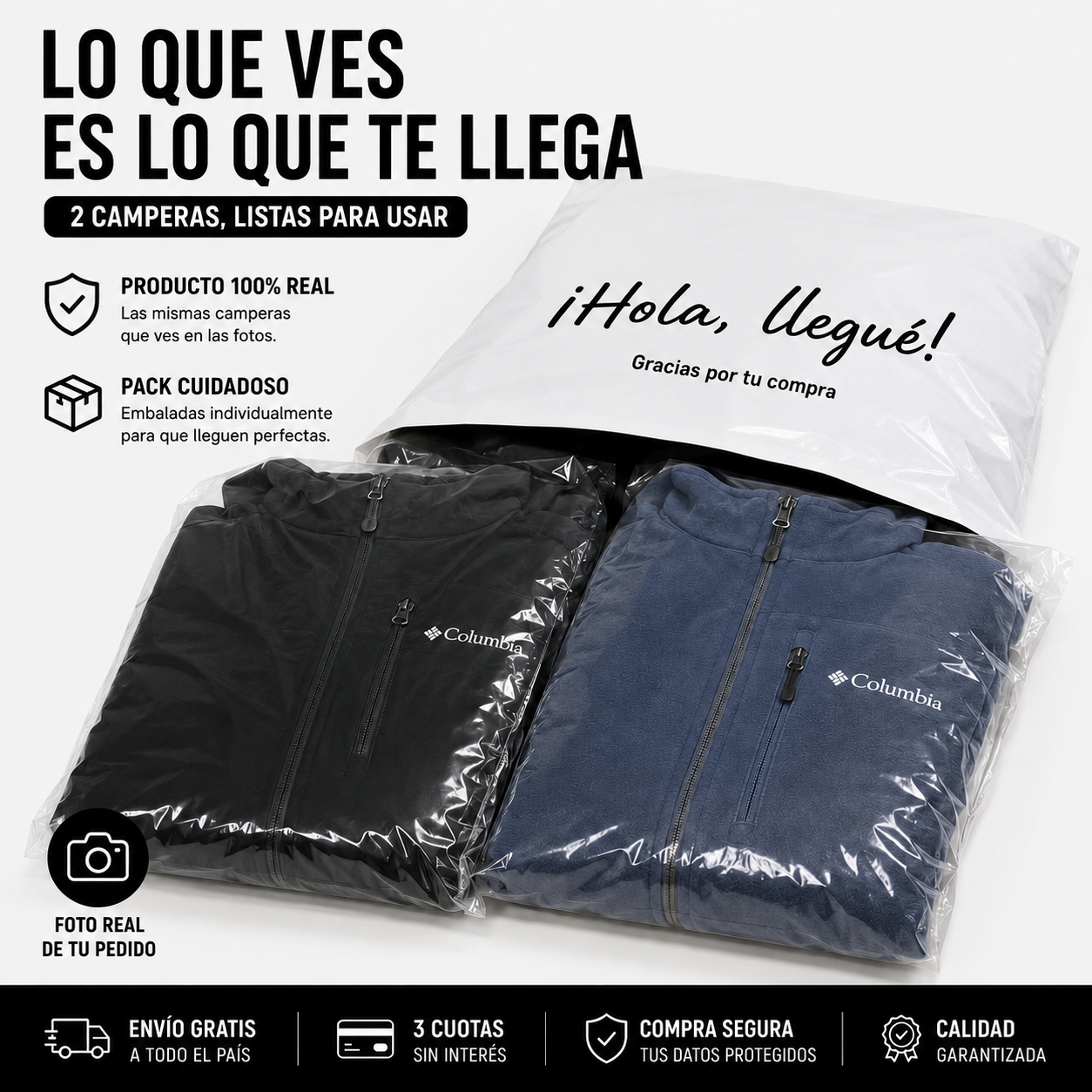 Lo que ves es lo que llega